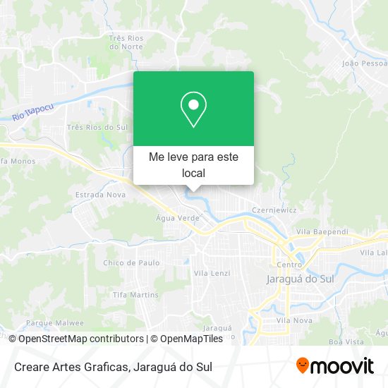 Creare Artes Graficas mapa