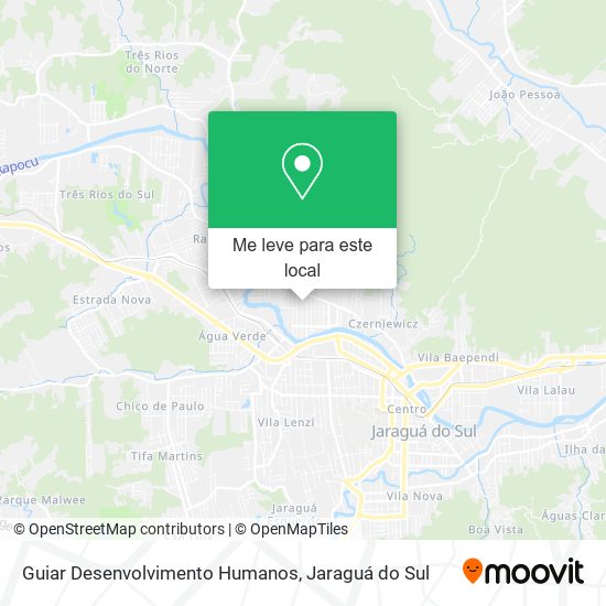 Guiar Desenvolvimento Humanos mapa