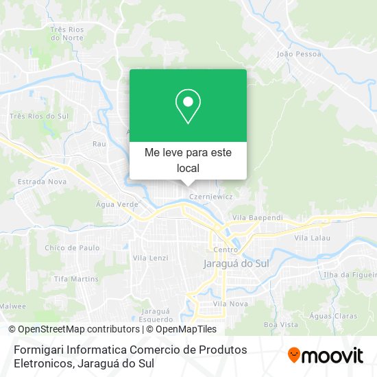 Formigari Informatica Comercio de Produtos Eletronicos mapa