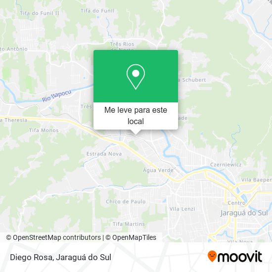 Diego Rosa mapa