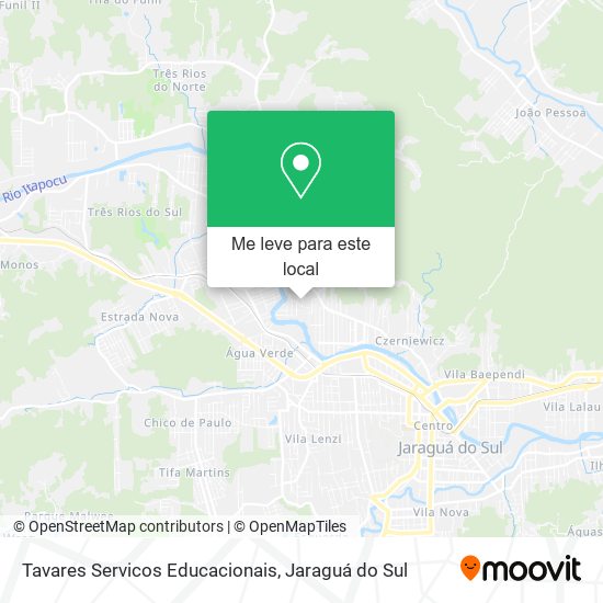 Tavares Servicos Educacionais mapa