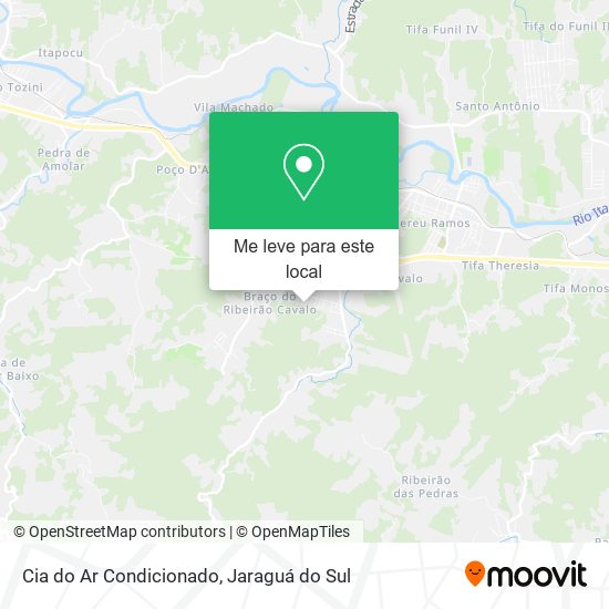 Cia do Ar Condicionado mapa