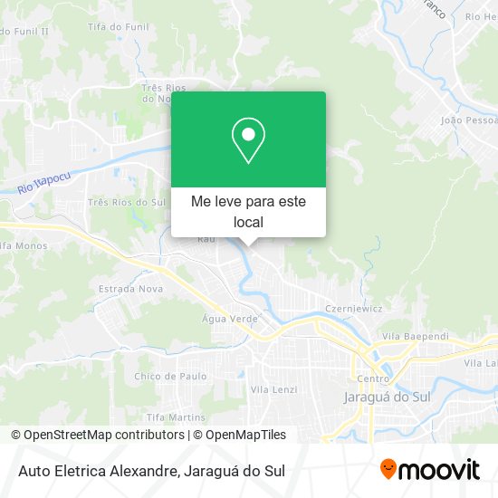 Auto Eletrica Alexandre mapa