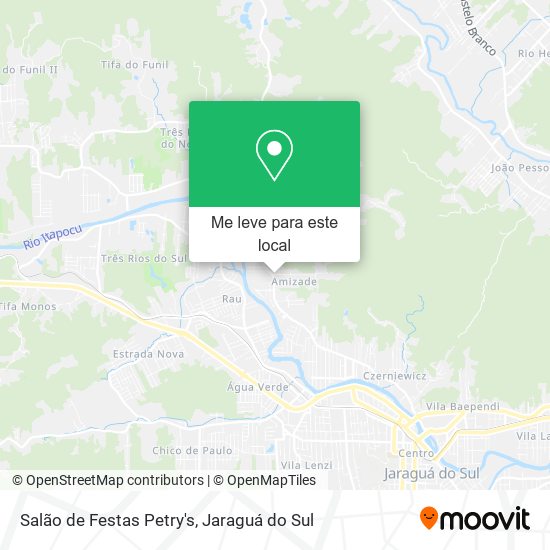 Salão de Festas Petry's mapa