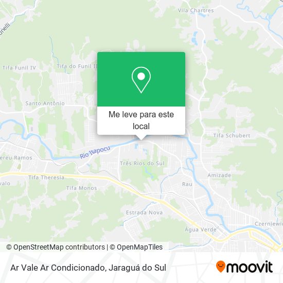 Ar Vale Ar Condicionado mapa