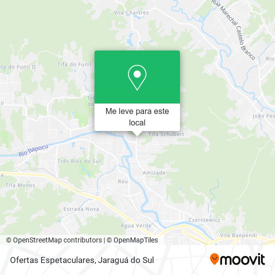 Ofertas Espetaculares mapa