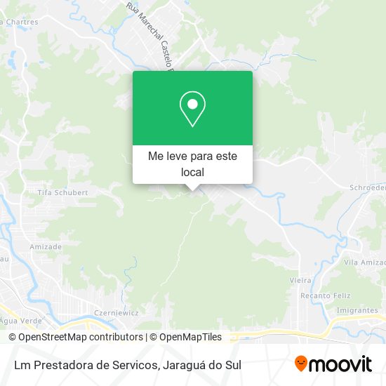 Lm Prestadora de Servicos mapa