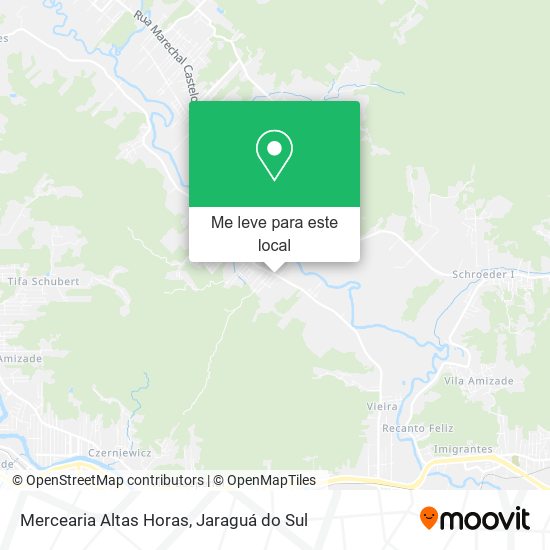 Mercearia Altas Horas mapa