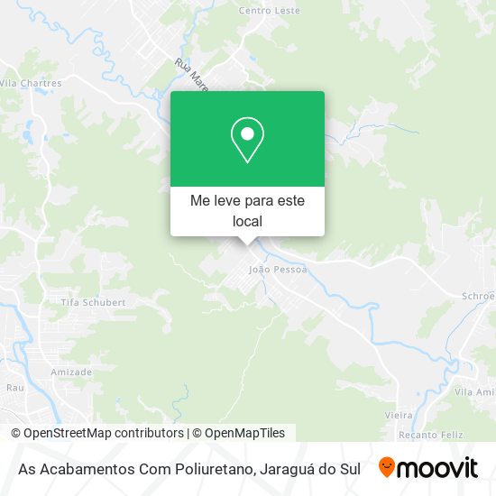 As Acabamentos Com Poliuretano mapa