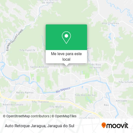 Auto Retoque Jaragua mapa