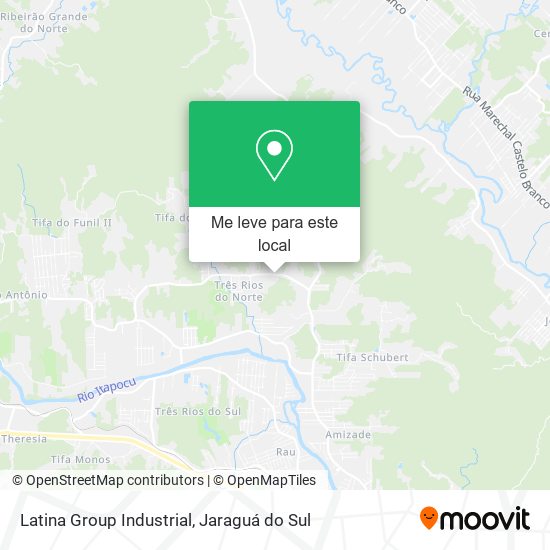 Latina Group Industrial mapa