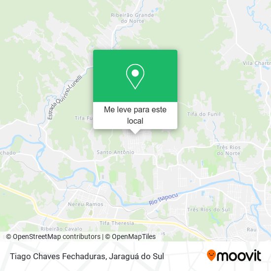Tiago Chaves Fechaduras mapa