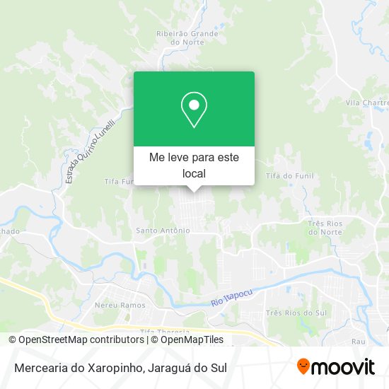 Mercearia do Xaropinho mapa