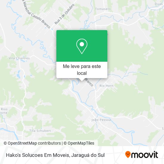 Hako's Solucoes Em Moveis mapa