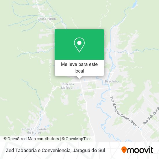 Zed Tabacaria e Conveniencia mapa