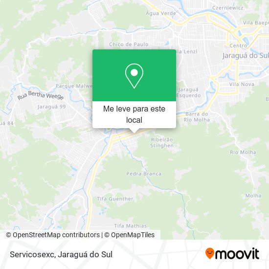 Servicosexc mapa