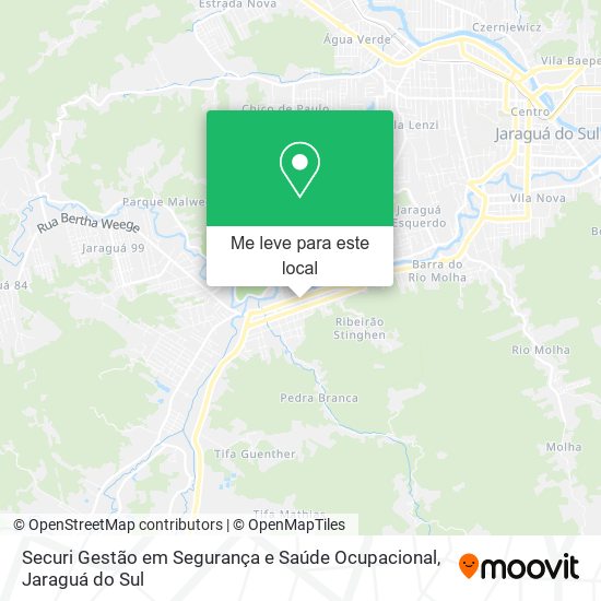 Securi Gestão em Segurança e Saúde Ocupacional mapa