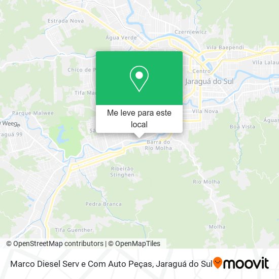 Marco Diesel Serv e Com Auto Peças mapa