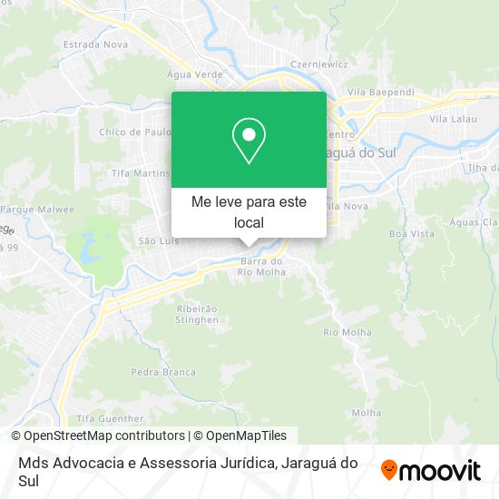 Mds Advocacia e Assessoria Jurídica mapa