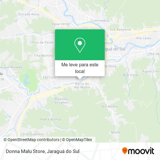 Donna Malu Store mapa