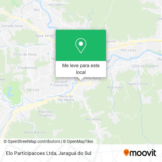 Elo Participacoes Ltda mapa