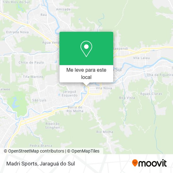 Madri Sports mapa