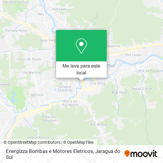 Energizza Bombas e Motores Eletricos mapa