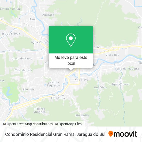 Condominio Residencial Gran Rama mapa