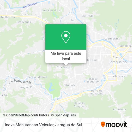 Inova Manutencao Veicular mapa