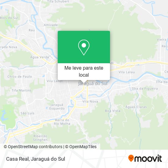 Casa Real mapa