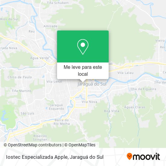 Iostec Especializada Apple mapa