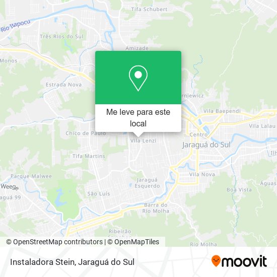 Instaladora Stein mapa