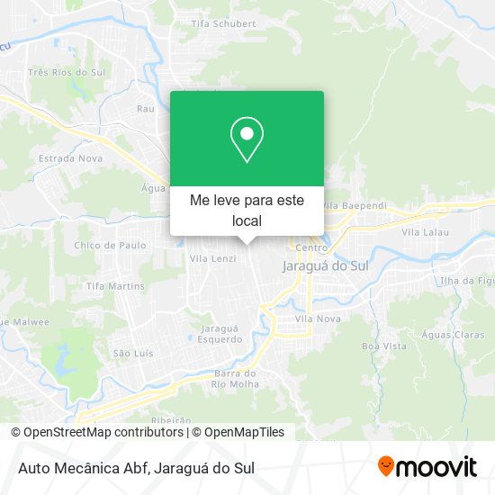 Auto Mecânica Abf mapa