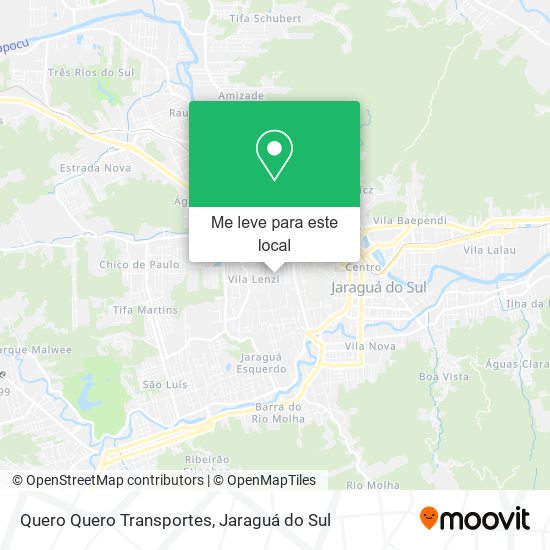 Quero Quero Transportes mapa