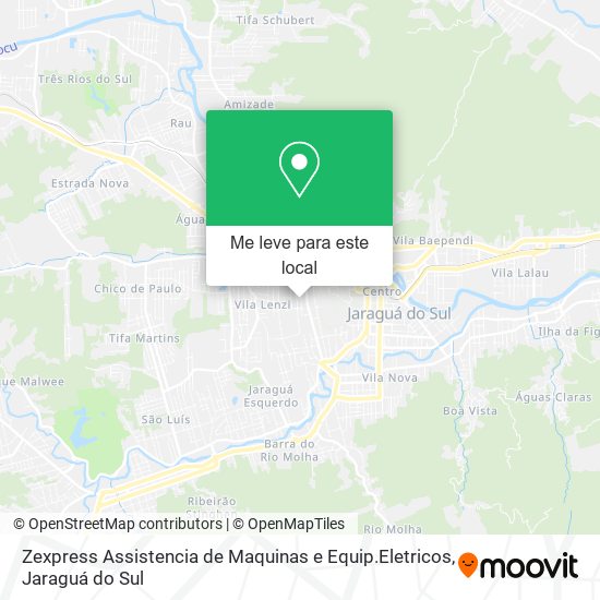 Zexpress Assistencia de Maquinas e Equip.Eletricos mapa