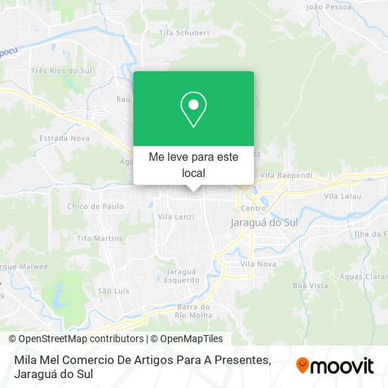 Mila Mel Comercio De Artigos Para A Presentes mapa