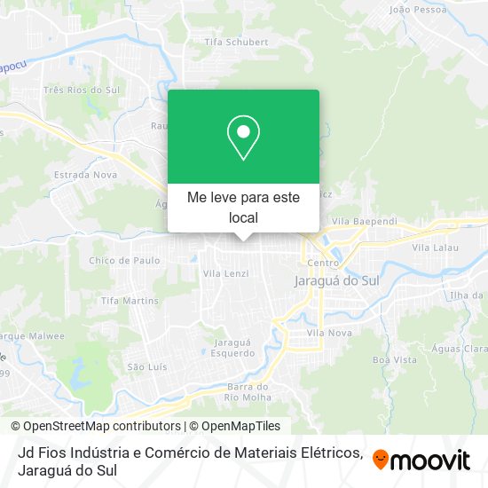 Jd Fios Indústria e Comércio de Materiais Elétricos mapa