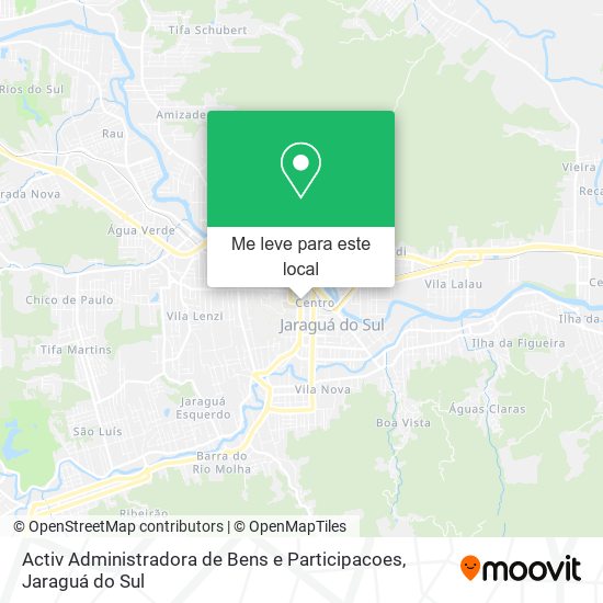 Activ Administradora de Bens e Participacoes mapa
