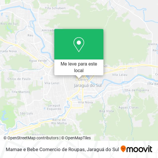 Mamae e Bebe Comercio de Roupas mapa