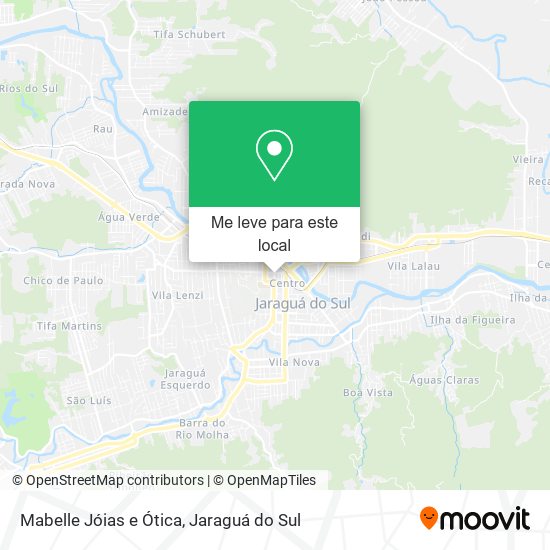 Mabelle Jóias e Ótica mapa