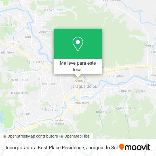 Incorporadora Best Place Residence mapa