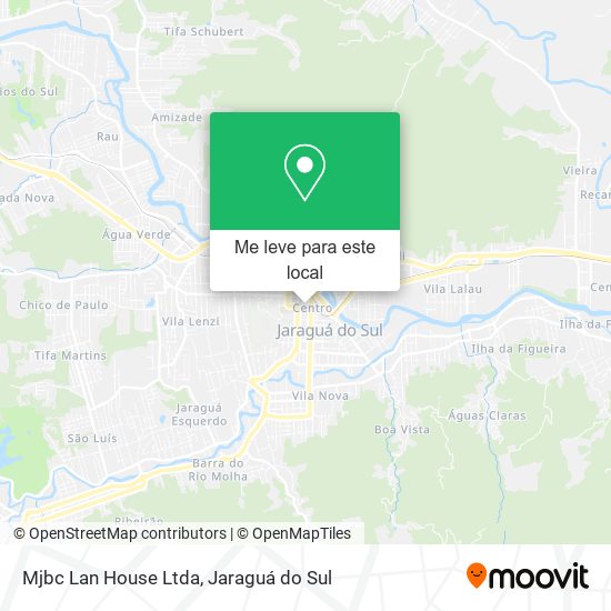Mjbc Lan House Ltda mapa