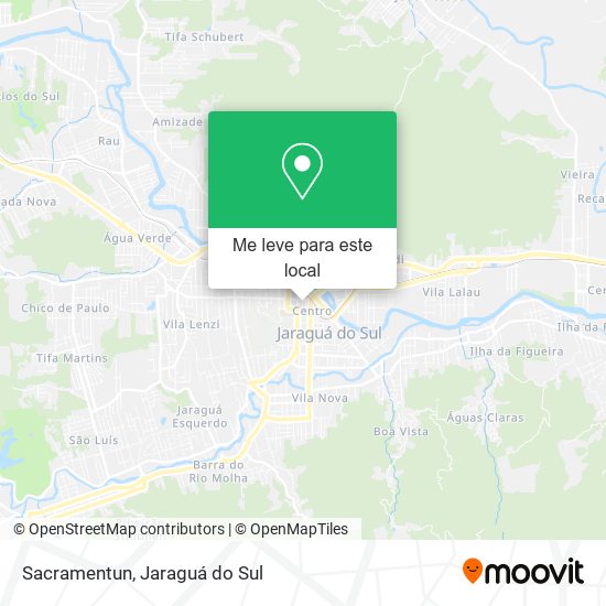 Sacramentun mapa