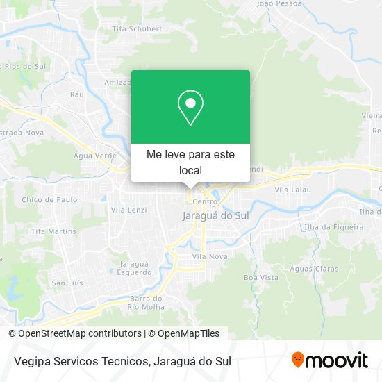 Vegipa Servicos Tecnicos mapa