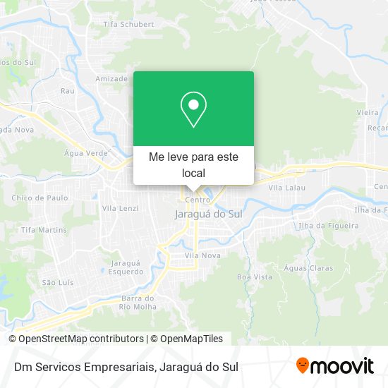 Dm Servicos Empresariais mapa