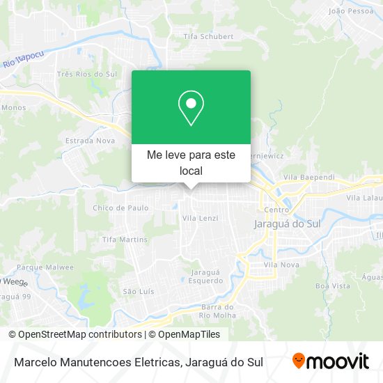 Marcelo Manutencoes Eletricas mapa