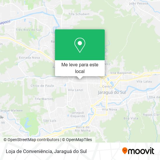 Loja de Conveniência mapa