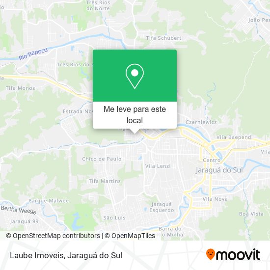 Laube Imoveis mapa