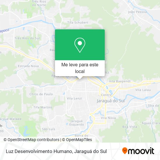 Luz Desenvolvimento Humano mapa