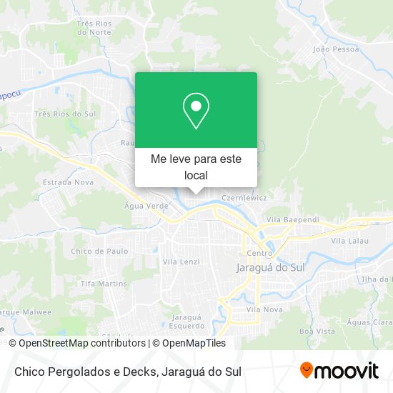 Chico Pergolados e Decks mapa